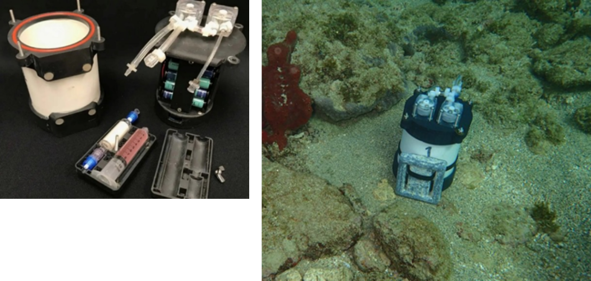 3D printed DNA sampler from NOAA on the ocean floor